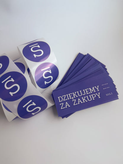 Kolorowe naklejki