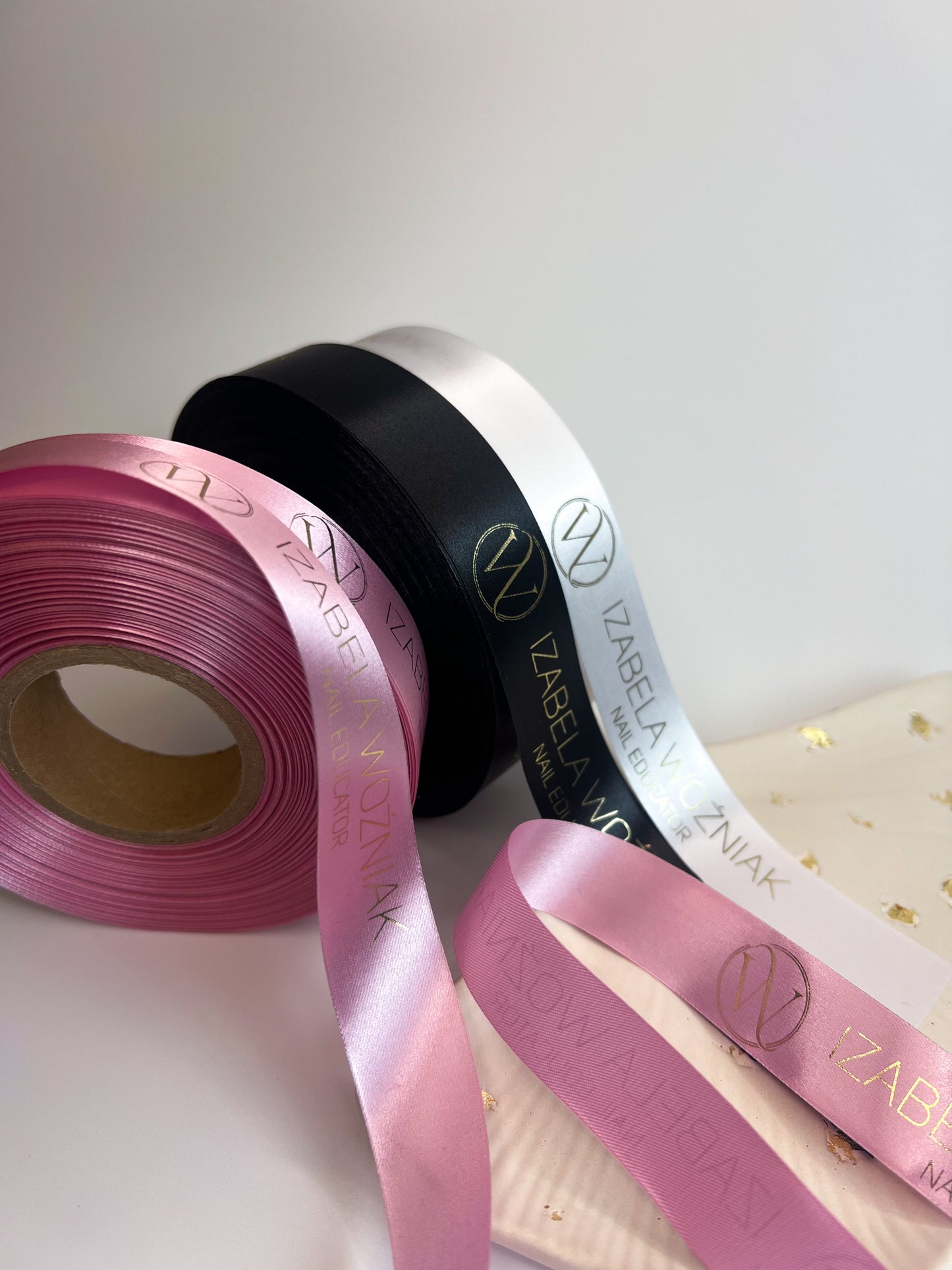 Color satin ribbon