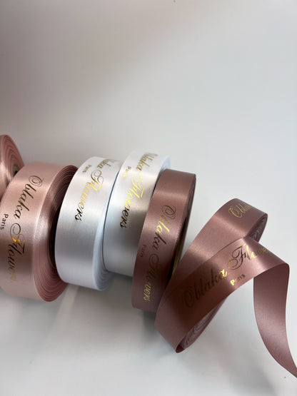 Color satin ribbon