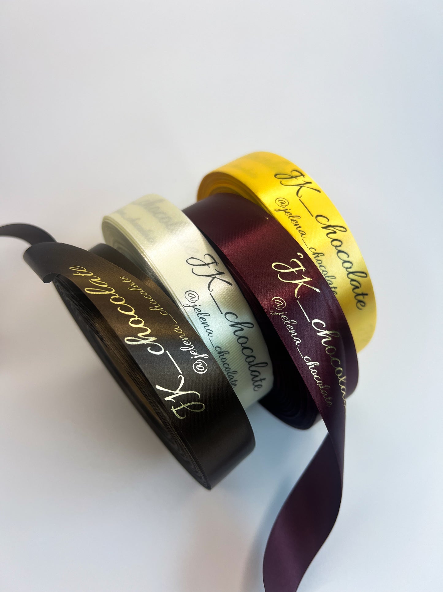 Color satin ribbon