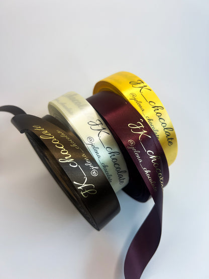 Color satin ribbon