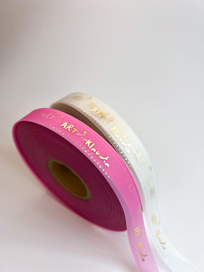 Pink silicone ribbon