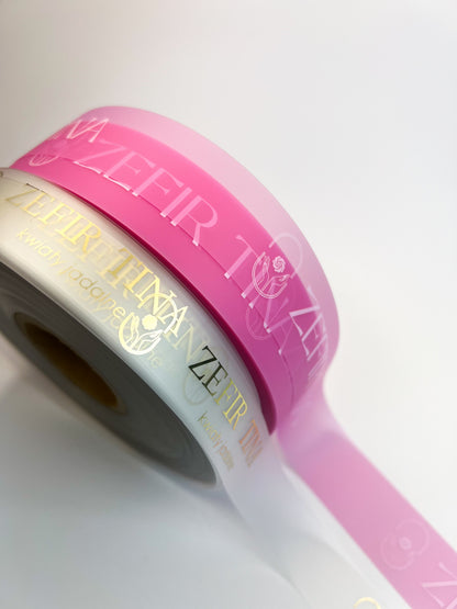 Pink silicone ribbon