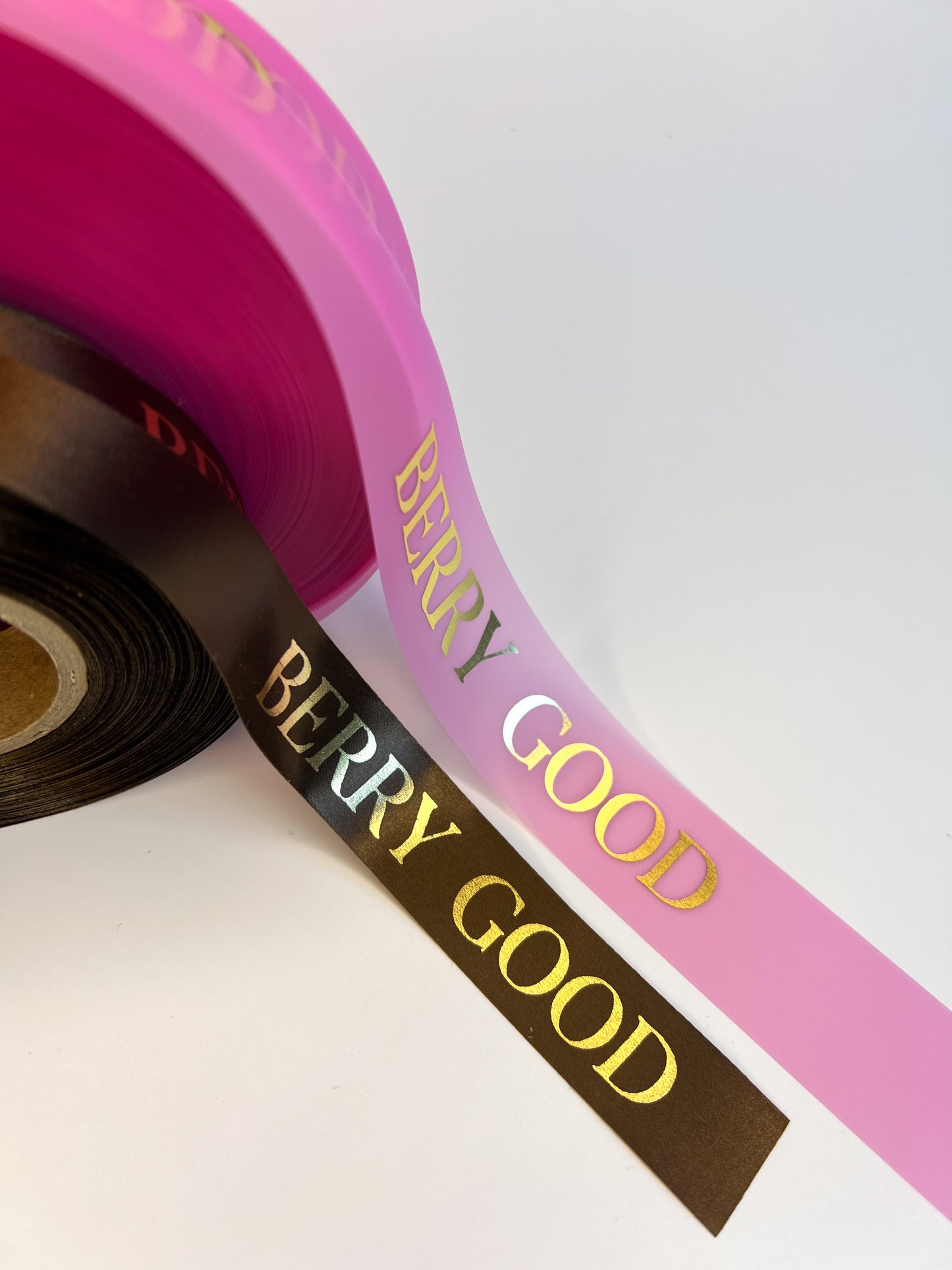 Pink silicone ribbon