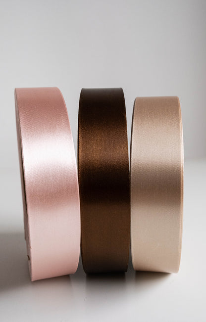 Color satin ribbon