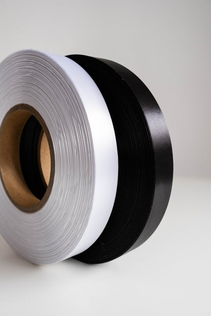 White satin ribbon